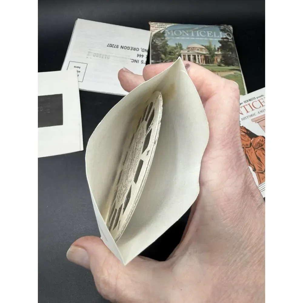 Sawyer's View-Master # A827 MONTICELLO, VIRGINIA Home of Thomas Jefferson